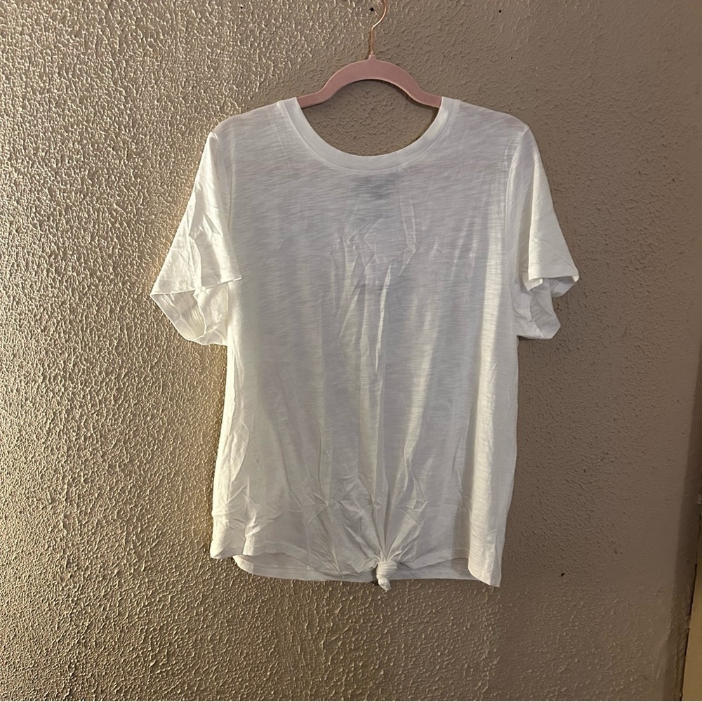 Social Standard by Sanctuary NWT T Shirt Women's Size XXL Knot Short Sleeves